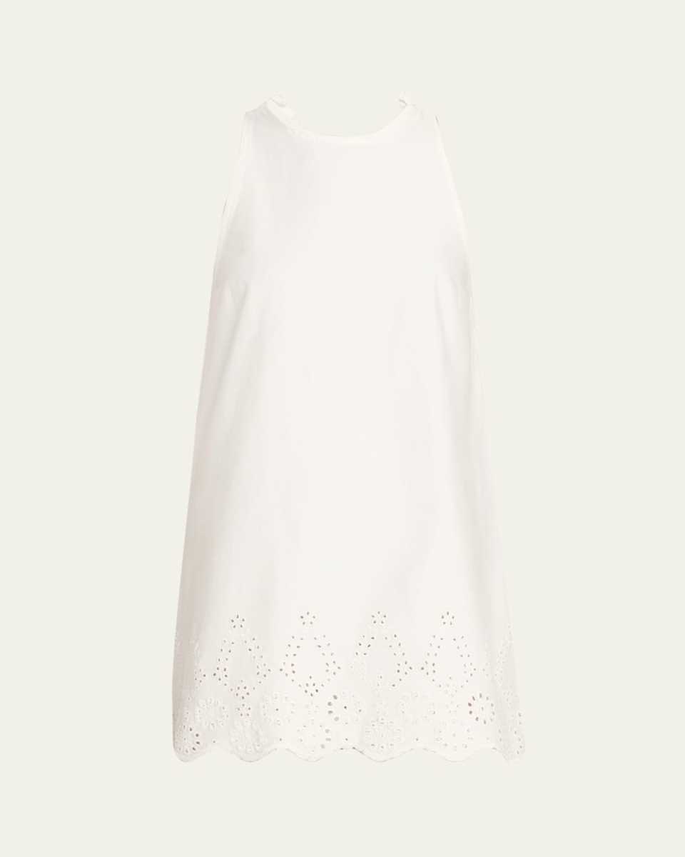 Fran Eyelet Cotton Dress